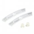 X Autohaux Bike Reflectors 5 X0 79 47 Warning Reflector White 1 Pair