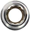 Stahlwille 01530014 1 4-inch 6 3mm 12-point Socket Made Of Steel Chrome Plated W Anti-slip Drive Corrosion Resistant For Tight 