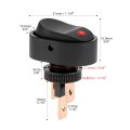 Toggle Switch 12v 30a Oval Rocker With Red And Blue Led Light Pack Of 4 3 Pin On Off Switches