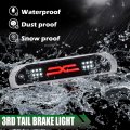 G-plus Led Third Brake Light Compatible With 02-09 Dodge Ram 3rd Bar Cargo Type X Clear Lens Black Housing Amber Reflector