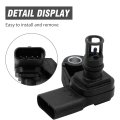 Zreneyfex 55569992 Air Intake Temperature Sensor Robust Pressure And Replacement For Cadillac Chevrolet 2014-2017