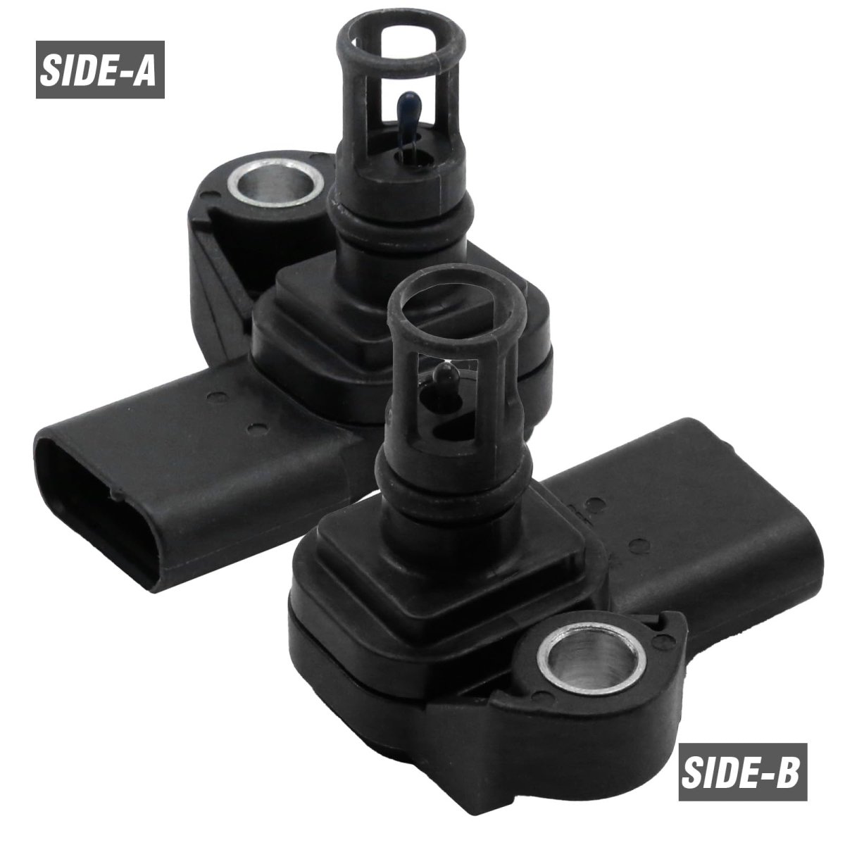Zreneyfex 55569992 Air Intake Temperature Sensor Robust Pressure And Replacement For Cadillac Chevrolet 2014-2017
