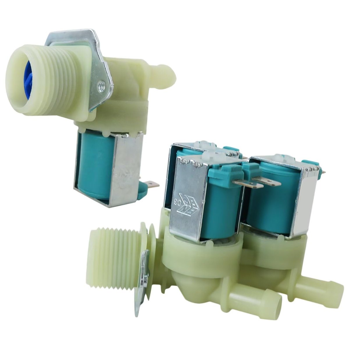 Update 5220fr2075l Cold 5220fr2006h Hot Water Inlet Valve For Kenmore Washer Model 79641028900 79641029900 Replaces 5220fr2006q