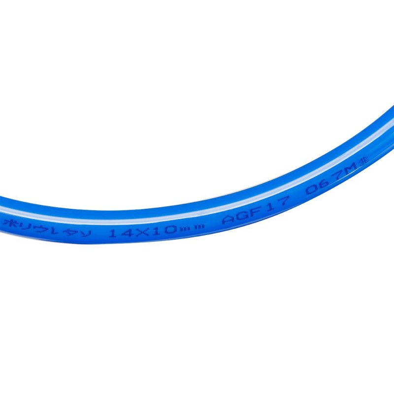 Pneumatic Air Tubing 14mm Od X 10mm Id 5 Meters 16ft Pu Polyurethane Compressor Tube Hose Pipe Blue