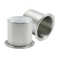 2 Pcs Stainless Steel Cup Holder Silver Poker Table Drink Drop-in For Yacht Boats Rv Cars And Trucks 