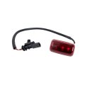 Rear Side Marker Light For Chevy Silverado 3500 Hd 2020 2021 2022 2023 2024 Driver Or Passenger Red Lens And Housing Capa 