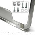 Automotive Gold Laser Etched Mirrored Honda Cut-out Frame