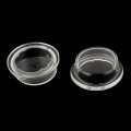Uxcell 20 Pcs Clear White Silicone Waterproof Rocker Switch Protect Cover Round Caps