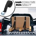 X Autohaux 6pcs 6 5ft Cargo Tie Down Straps Heavy Load Lashing Travel Luggage Strap Adjustable With Cam Lock Buckle For Car