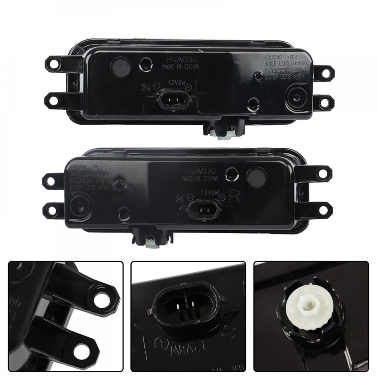 Left Right Fog Lights Replacement For Toyota Tundra 2022-2024 Light Lamps