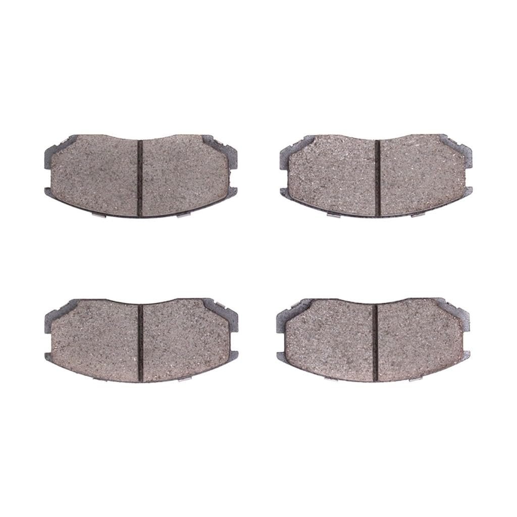 Front Disc Brake Pads For Mitsubishi Mirage 1991 2000 Ceramic Friction 5000 Advanced Series 1 97 In Inner Pad Height