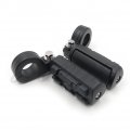 Hk Moto- Wing Skull Zombie Shape Front 1 4 Highway Stiletto 4475 Foot Pegs P-clamps For Goldwing Gl Black Body Rubber