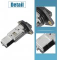 Uxcell 1pcs Car Mass Air Flow Sensor Replacement Black For Volvo 960 1996-1997