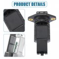 Uxcell 1pcs Car Mass Air Flow Sensor Replacement Black For Volvo 960 1996-1997