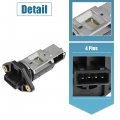 Uxcell 1pcs Car Mass Air Flow Sensor Replacement Black For Volvo 960 1996-1997