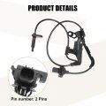 Uxcell 2pcs Front Left Right Abs Sensor Wheel Speed No 57455stxa01 57450stxa01 For Honda Pilot 2009-2015 3 5l V6 Acura Mdx
