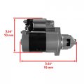 Caltric Starter John Deere Mowers Z-trak Z920a All For Kawasaki 23 5hp With Solenoid