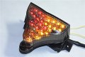 Httmt Mt316- Led Tail Brake Light With Turn Signals Compatible 2009-2010 Yamah Yzfr1 Yzf R1 Yzf-r1 Smoke