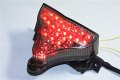 Httmt Mt316- Led Tail Brake Light With Turn Signals Compatible 2009-2010 Yamah Yzfr1 Yzf R1 Yzf-r1 Smoke
