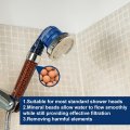Uxcell 3 Packs Replacement Shower Head Bead 5-6mm Filters Mineral Stone Bead For Water Softener Filtration Red Orange