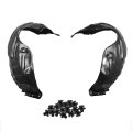Parts N Go Fender Liner Set W Clips For 2002-2006 Es330 Front Driver Passenger Side Left Right Lx1250111 Lx1251111 5387533140 