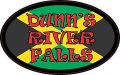Stickertalk Oval Jamaican Flag Dunns River Falls Vinyl Sticker 4 Inches By 2 5 