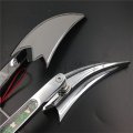 Httmt Mt205 Ttt004- Led Turn Signals Running Blade Mirror Compatible With Cbr600 900 929 954 1000rr Oval Shape