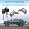 Dl1539 Dl19b D528a 2dlk4 Door Lock Cylinder Kit W Keys Replacement For Chevrolet K3500 1995 1999-2000