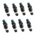 Set Of 8pcs 2hole Upgrade Fuel Injectors 25343789 For 1999-2007 Chevy Silverado Gmc 4 8 5 3 6 0l