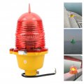 Led Aviation Obstruction Light Super Bright Impact Resistant Beacon Lamp For Marine Boat Lake River Long Lifespan Ac110v
