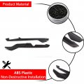 Car Interior Gear Shift Panel Side Trim Cover Compatible With Chevrolet Corvette C8 Stingray 2020-2023 Abs 2pcs Central Control