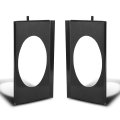 Behind Seat Speaker Brackets Fit Chevy Gmc C10 Single Cab Or Crew Cap Pickup 1973-1987 6a 9 Speakers Black 