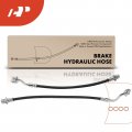 A-premium Rear Driver And Passenger Outer Brake Hydraulic Hose Compatible With Select Chevrolet Gmc Models Silverado 3500 Hd