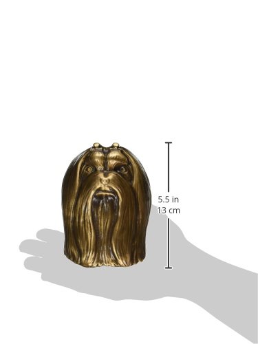 Michael Healy Designs Maltese Dogknocker-bronze