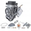 Gxywady New Carburetor Carb With Fuel Valve Petcock Replacement For Suzuki Quadsport Ltz400 Z400 2003-2007