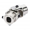 Ocpty Chrome Steering Shaft 13 16-36 Spline X 3 4 Dd U-joint