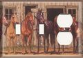 Two Switch One Duplex Receptacle Plate Horse Gathering 