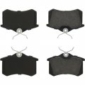 A-partrix 4x Rear Replacement Brake Kit Rotors Ceramic Pads Fits Seat Cordoba 2001-2009 Ibiza 2002-2012 Leon 2001-2005 Toledo
