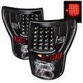 Tundra Pickup Led Altezza Tail Brake Lights Lamp Jdm Black 