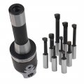 2 Inch Boring Head R8 Shank 9pcs 1 Carbide Bar Set Milling Machine