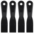Putty Scraper 1 5 Abs Plastic Spatula Drywall Patch Repair Spreader Wall Covering Smoother Black 4pcs 
