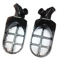 Smt-racing Foot Pegs For Honda Cr500r Cr250r Cr125r Yz125 Yz250 Wr400f Yz400f Gray B00ruraz1u 
