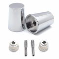 Httmt Mt220-020- Volar Chromed Left And Right Handle Bar Ends For Cbr All Models 1993-2007 