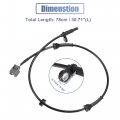 X Autohaux Car Abs Wheel Speed Sensor Front Left Right No 479104ea0a For Nissan Qashqai J11 2013-2021