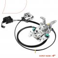 A-premium Rear Right Passenger Door Lock Latch With Cable Assembly Compatible Ford 1999 F-250 1999-2007 F-350 Super Duty
