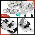 A-premium Rear Right Passenger Door Lock Latch With Cable Assembly Compatible Ford 1999 F-250 1999-2007 F-350 Super Duty