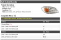 Right Passenger Side Headlight Assembly Without Bracket Compatible With 2005-2008 2010 Chevy Cobalt