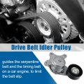 Car Drive Belt Tension Pulley Ford Edge Explorer Flex Fusion Taurus X Lincoln Mks Mkt Mkx Mkz For Mercury Sable Serpentine