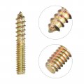 Uxcell 1 4-20x1-1 2 Hanger Bolts 8pcs Double Ended Screws Wood Dowel For Furniture