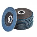 Wflnhb 4-1 2 X 7 8 Inch Flap Discs 120 Grits Zirconia Grinding Wheel Angle Grinder Abrasive Sanding Disc 50 Pcs